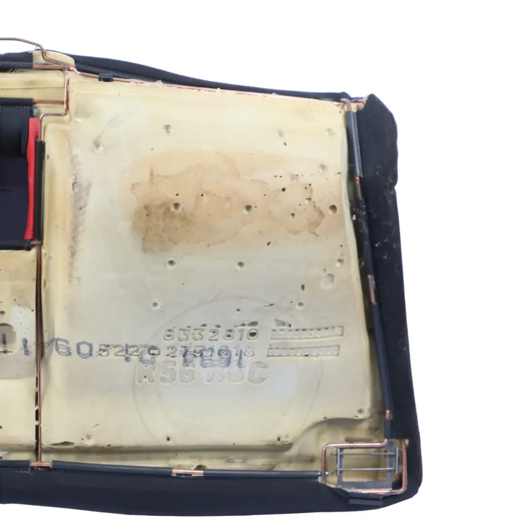 Bench Mini R55 R56 R57 Rear Seat Couch Cover Half Leather Rooster Red to Rear Seat with Part number 7233779 Rear Seat Bench Mini R55 R56 R57 Rear Seat Couch Cover Half Leather Rooster Red - SKU 7233779 - Part number 7233779