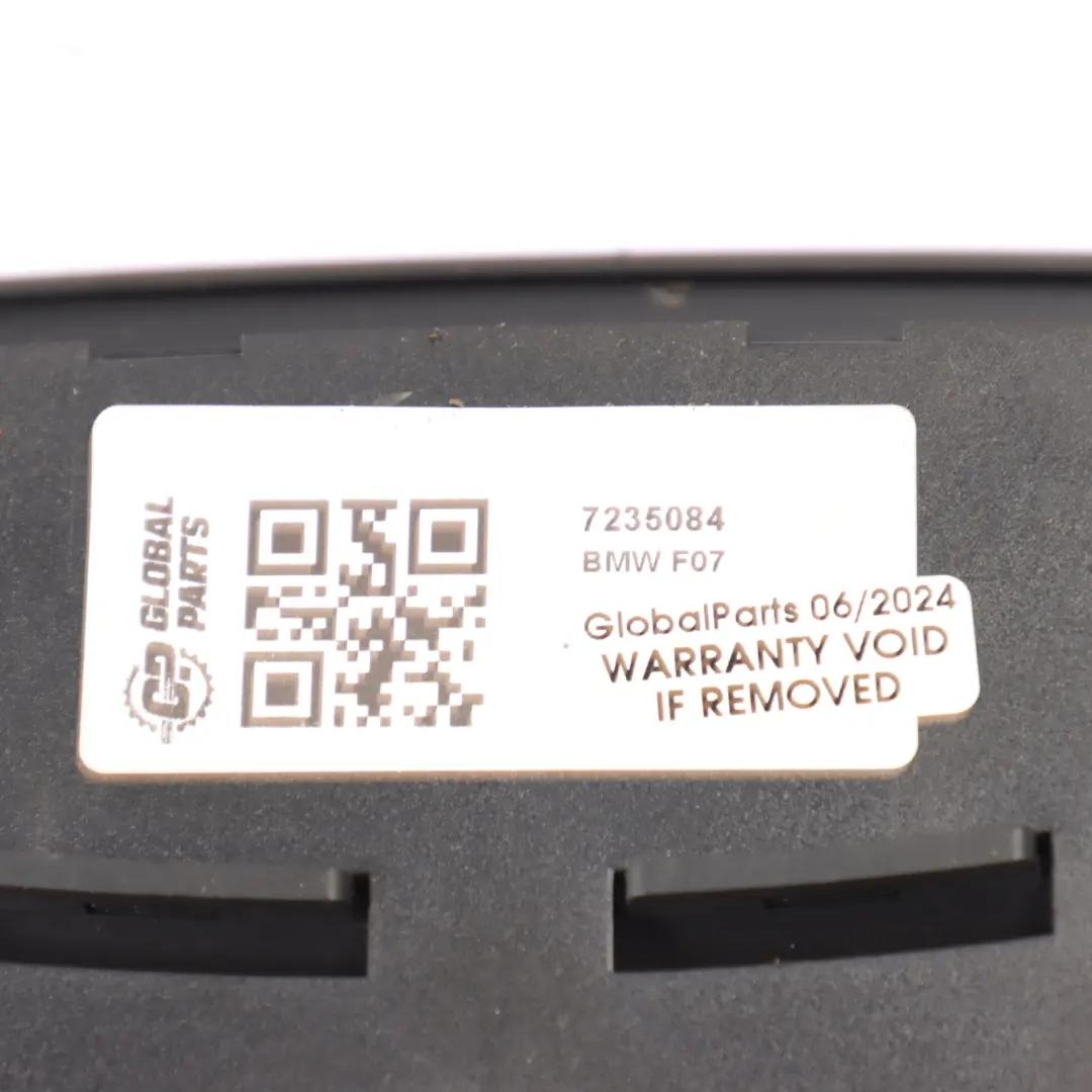 BMW F07 GT Recessed Handle Floor Carpet Luggage Compartment Black - SKU 7235084 - Part number 7235084