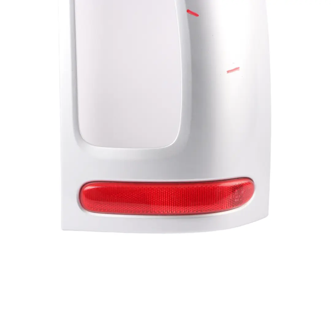 Rear Light Reflector Mini R55 LCI Clubman Tail Trim Right Cover O/S Silver - SKU 7240232-SIL - Part number 7240232