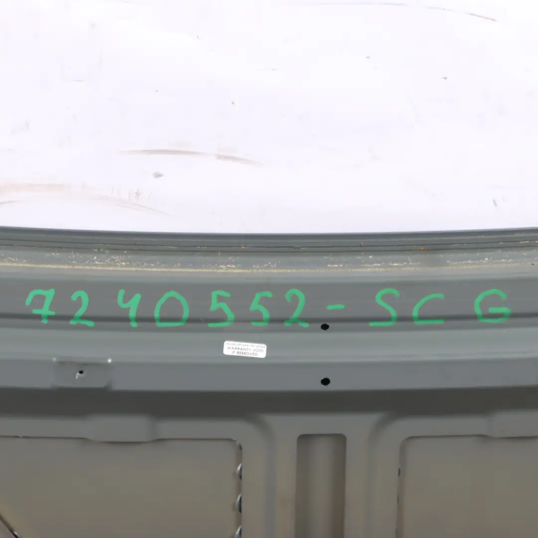 Trunk Boot Lid Tailgate Spacegrau Space Grey Metallic - A52 to BMW F10 with Part number 7240552 BMW F10 Trunk Boot Lid Tailgate Spacegrau Space Grey Metallic - A52 - SKU 7240552-SCG - Part number 7240552