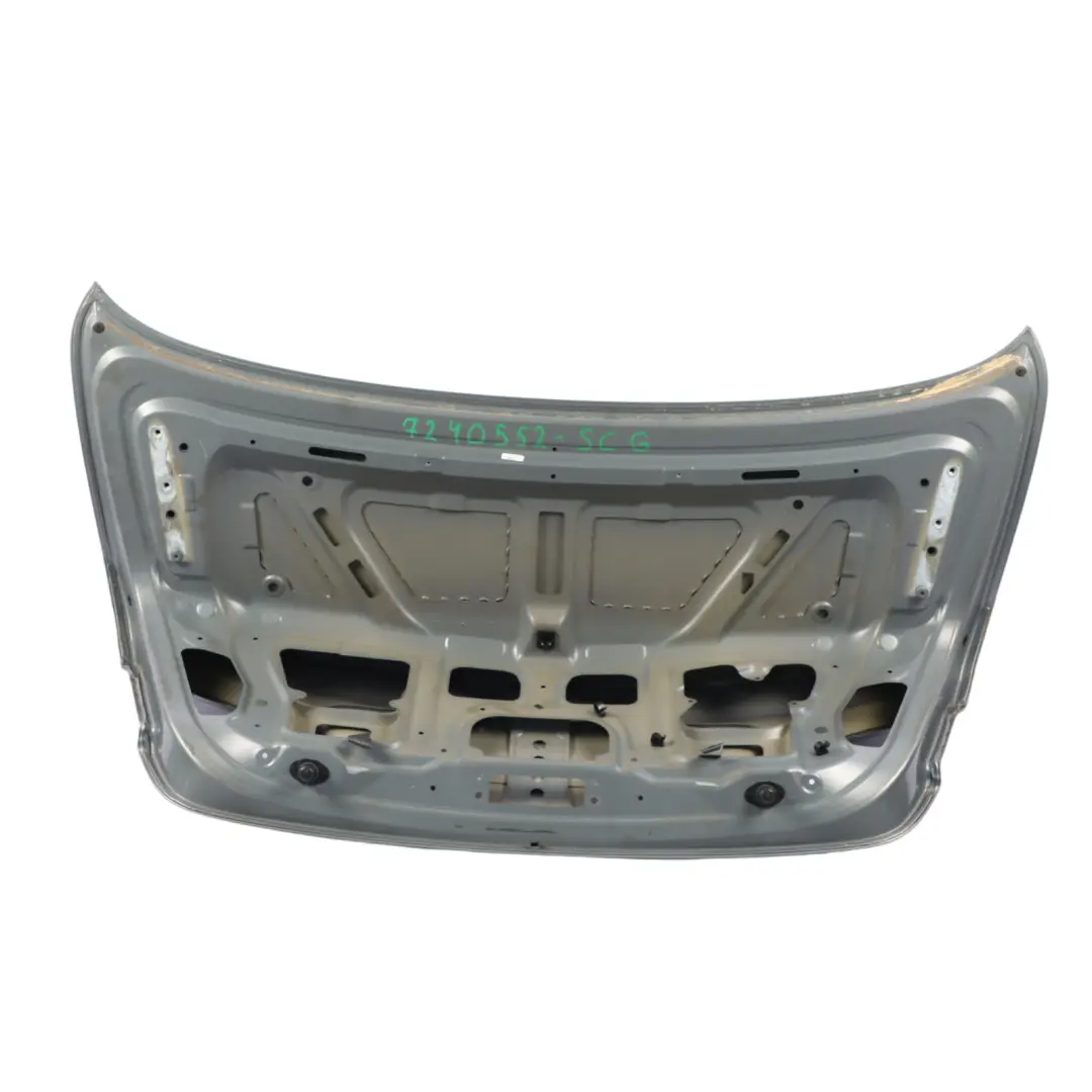 Trunk Boot Lid Tailgate Spacegrau Space Grey Metallic - A52 to BMW F10 with Part number 7240552 BMW F10 Trunk Boot Lid Tailgate Spacegrau Space Grey Metallic - A52 - SKU 7240552-SCG - Part number 7240552