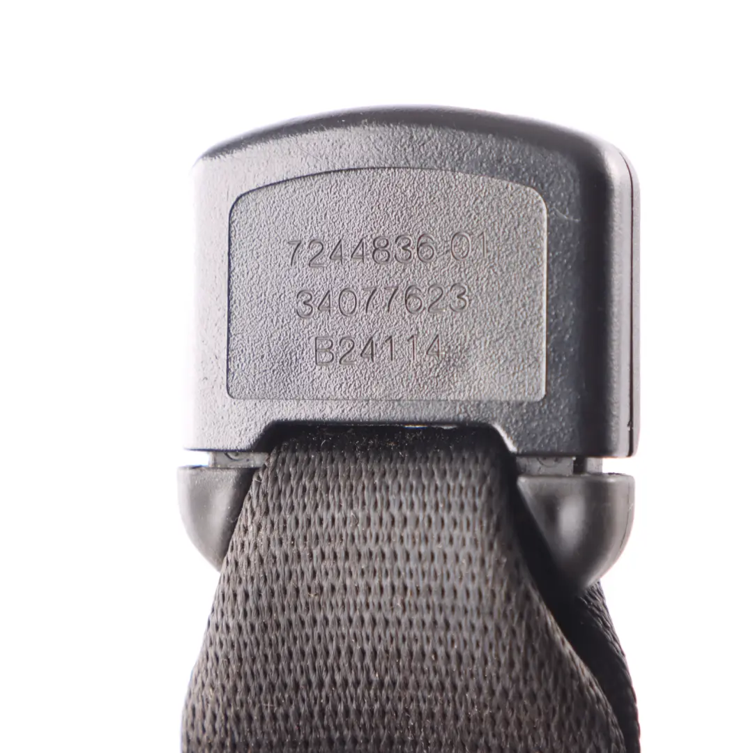 BMW F06 F10 Convertible Rear Center Seat Belt Buckle Latch Lock - SKU 7244836 - Part number 7244836