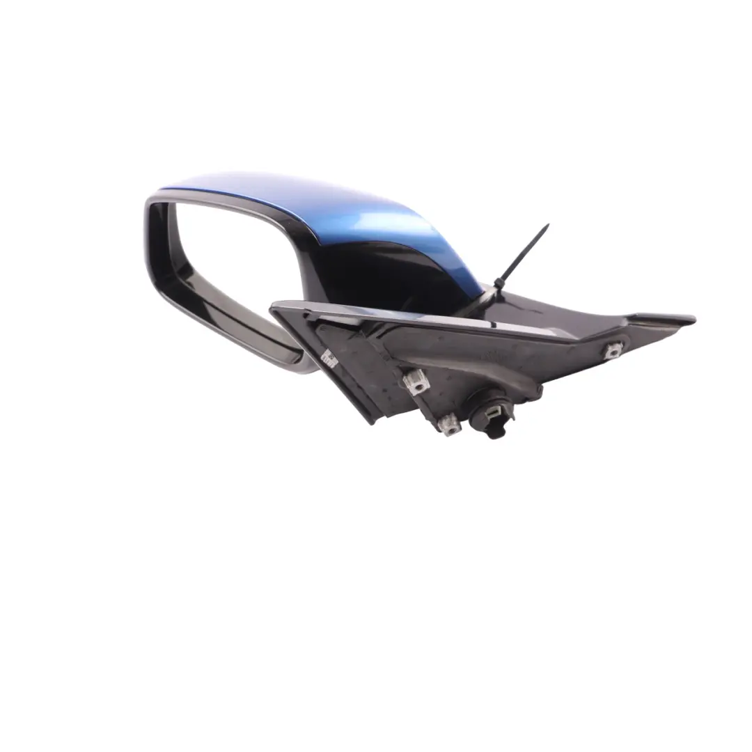 Wing Mirror BMW F30 F31 High Gloss Heated Left N/S Estorilblau Estoril Blue B45 - SKU rhd-7245153-EB - Part number 7245153