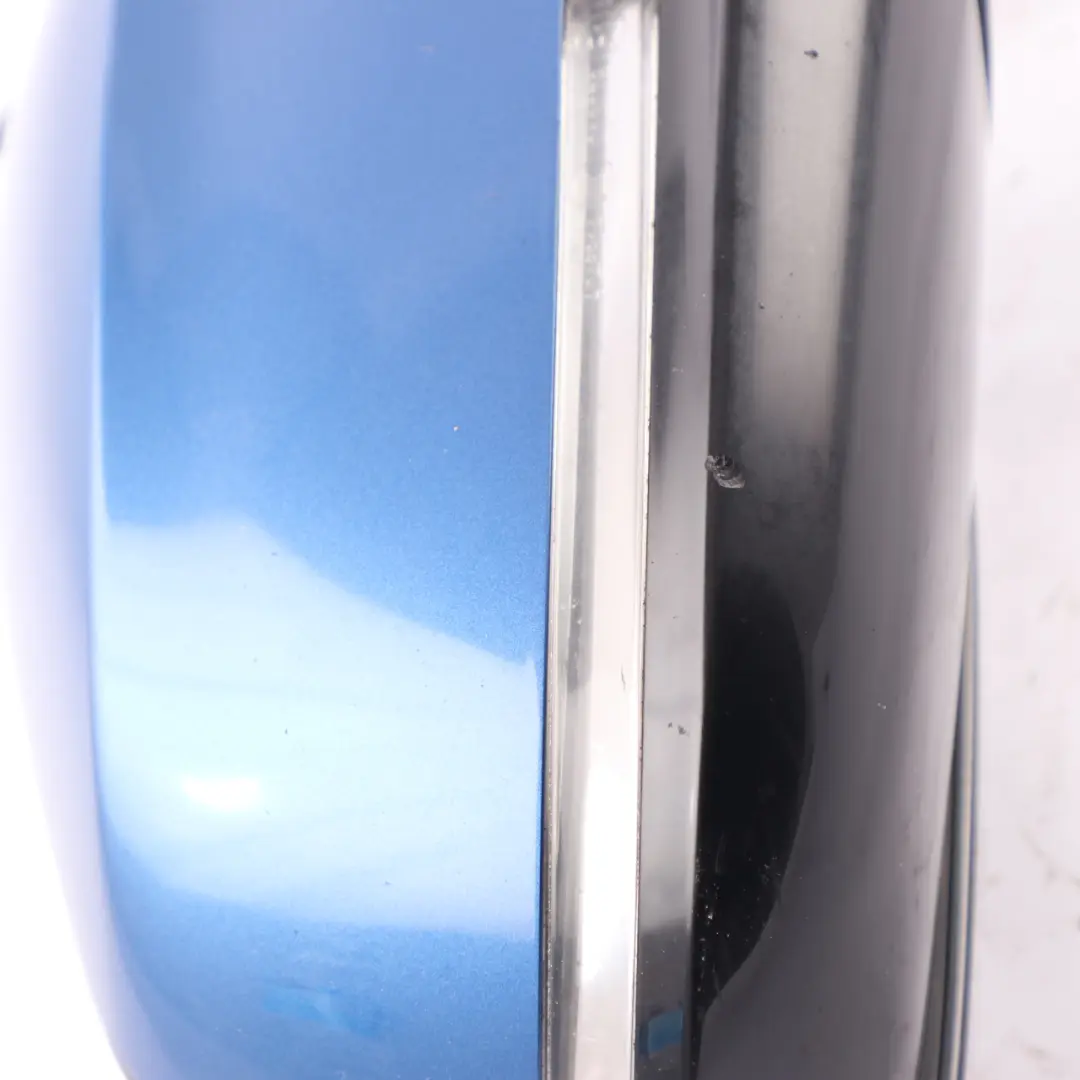  Wing Mirror BMW F30 F31 High Gloss Heated Right O/S Estorilblau Estoril Blue B45 - SKU rhd-7245154-EB - Part number 7245154
