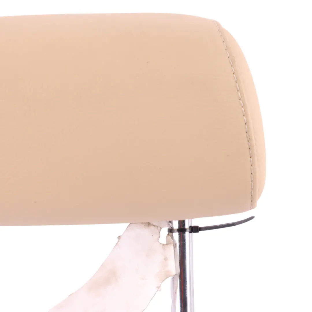  Headrest BMW E90 E91 LCI Rear Seat Right Left N/O/S Leather Dakota Beige - SKU 7246491 - Part number 7246491