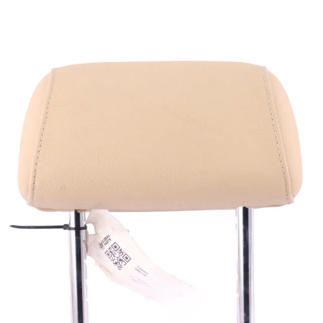 Appui-tête BMW E90 E91 LCI Siège arrière droit gauche Cuir Dakota Beige - SKU 7246491 - Numéro de pièce 7246491