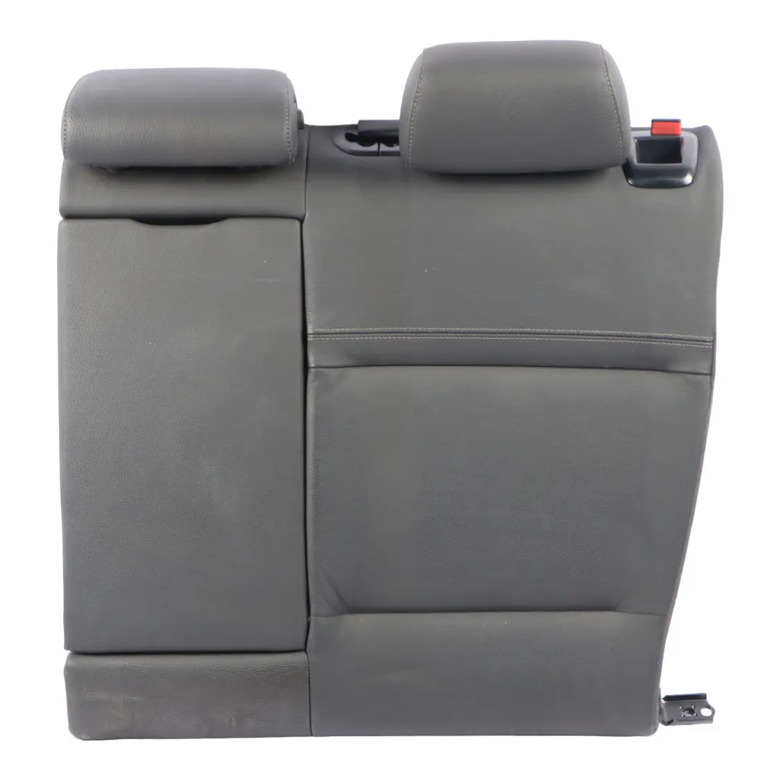 BMW E91 LCI Touring Respaldo Asiento Trasero Izquierdo Cuero Dakota Negro