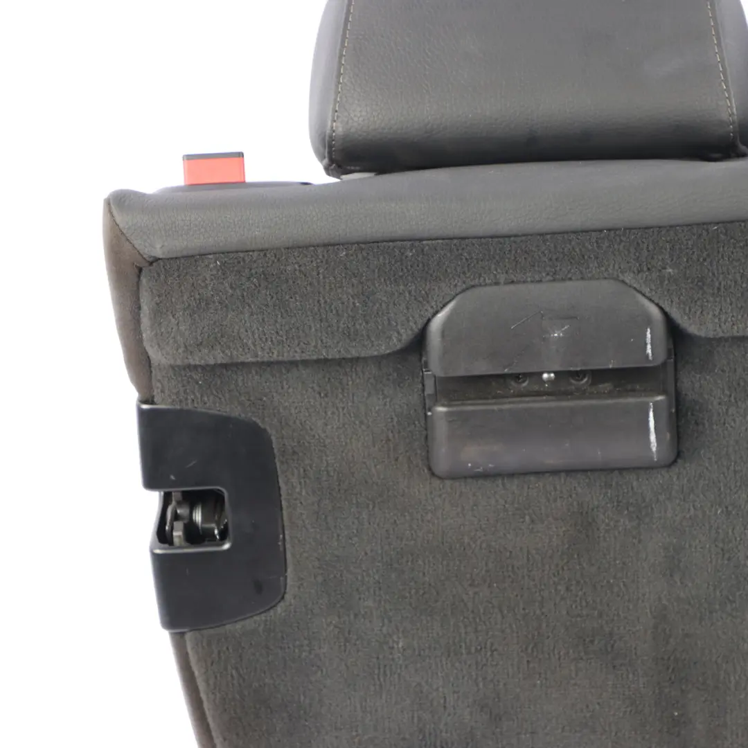 BMW E91 LCI Touring Bezug Lehne Hinten Links Stoff Leder Dakota Schwarz - SKU 7246564-1 - Teilenummer 7246564