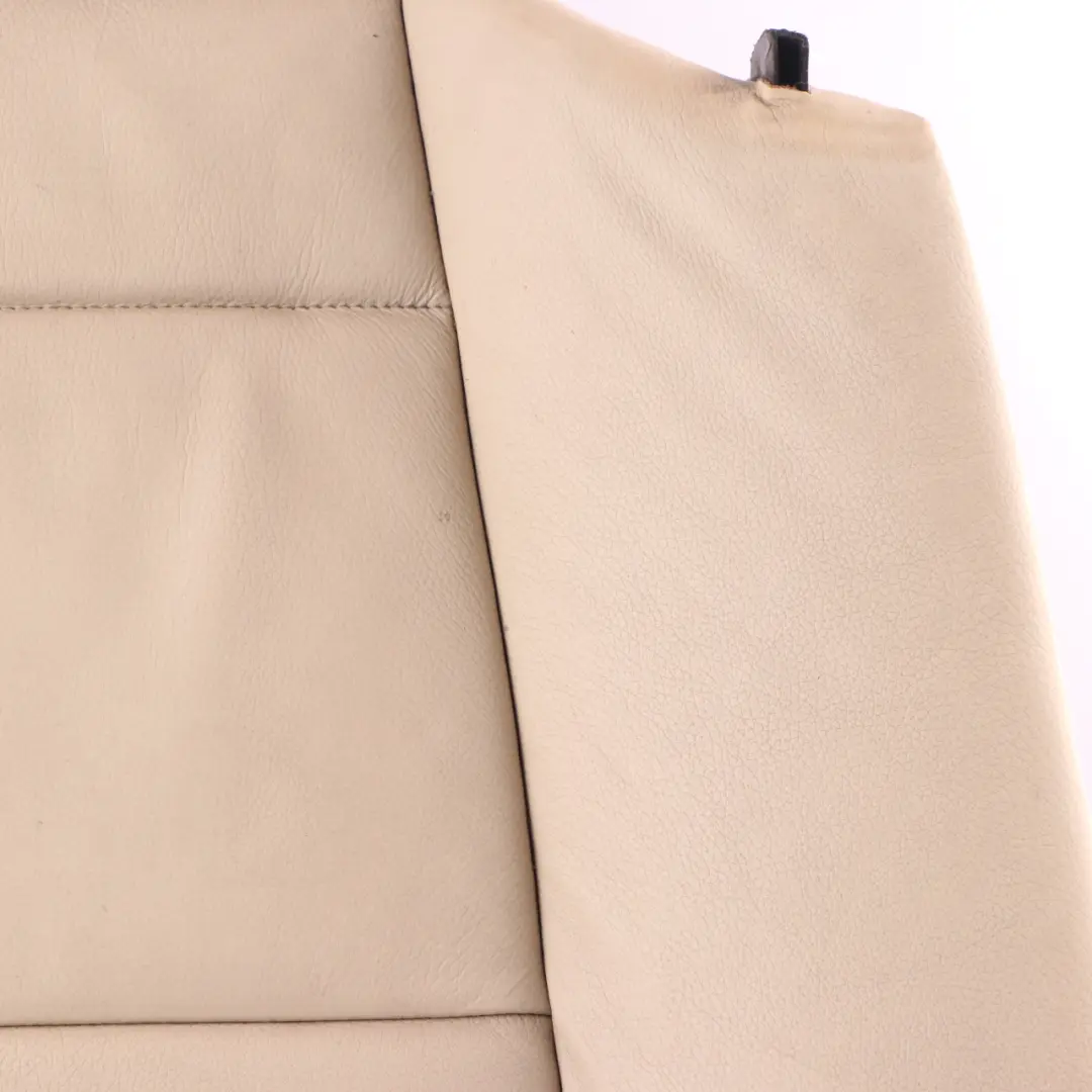 BMW E93 Cabrio Convertible Leather Rear Left Seat N/S Cover Couch Cream Beige - SKU 7246645-1 - Part number 7246645