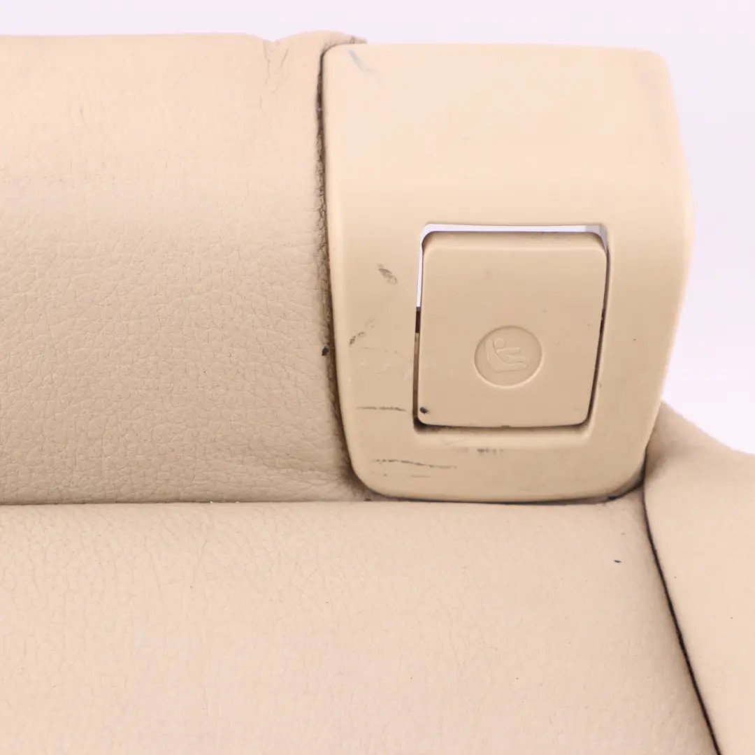 BMW E93 Cabrio Convertible Leather Rear Left Seat N/S Cover Couch Cream Beige - SKU 7246645-1 - Part number 7246645