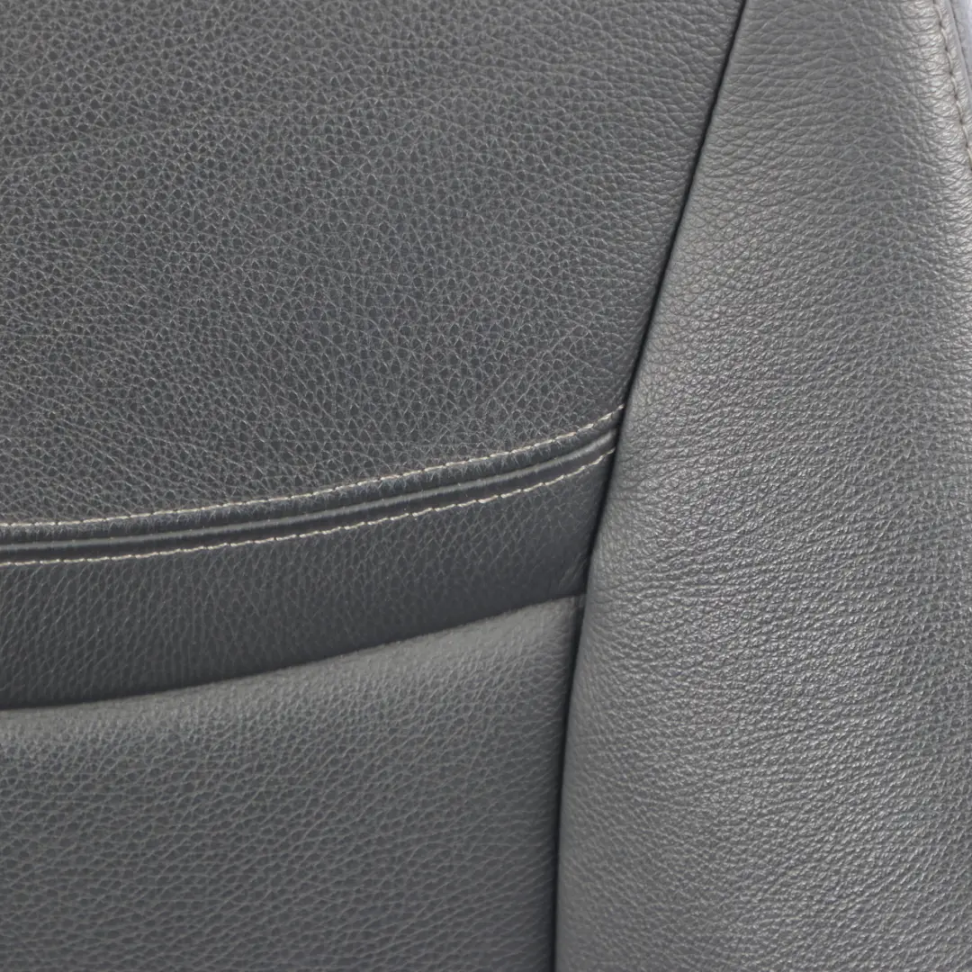 BMW E90 E91 LCI Riscaldato Pelle Nera Dakota Interno Sedile Anteriore Sinistro - SKU 7246799-1 - Numero di parte 7246799