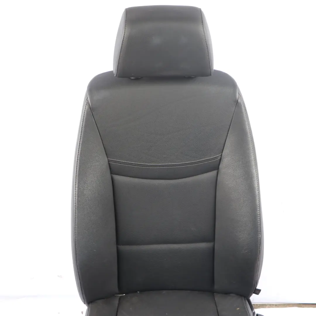BMW E90 E91 LCI Heizung Bezug Lehne Leder Innen Sitz Vorne Links Schwarz - SKU 7246799-1 - Teilenummer 7246799