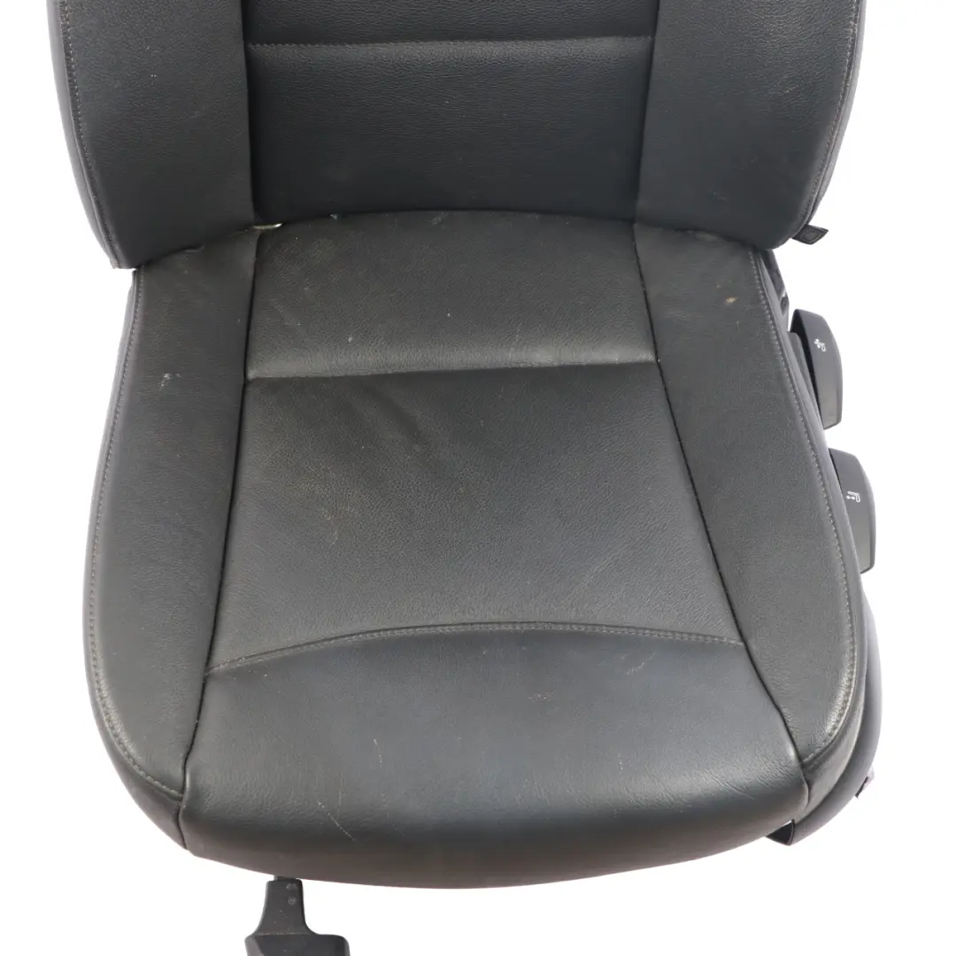 BMW E90 E91 LCI Riscaldato Pelle Nera Dakota Interno Sedile Anteriore Sinistro - SKU 7246799-1 - Numero di parte 7246799