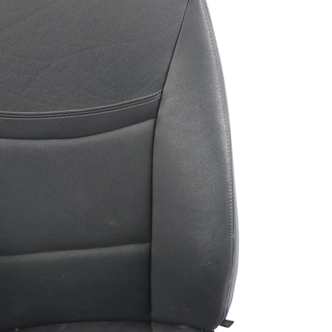 BMW E90 E91 LCI Riscaldato Pelle Nera Dakota Interno Sedile Anteriore Sinistro - SKU 7246799-1 - Numero di parte 7246799