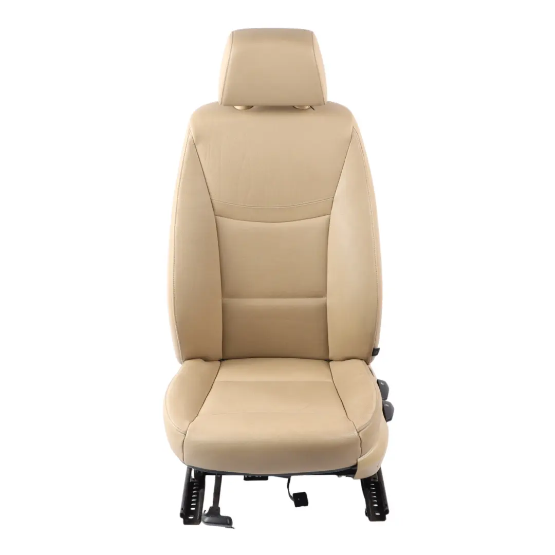 Front Seat BMW E90 E91 LCI Left N/S Interior Leather Dakota Beige to with Part number 7246803 Front Seat BMW E90 E91 LCI Left N/S Interior Leather Dakota Beige - SKU 7246803-2 - Part number 7246803