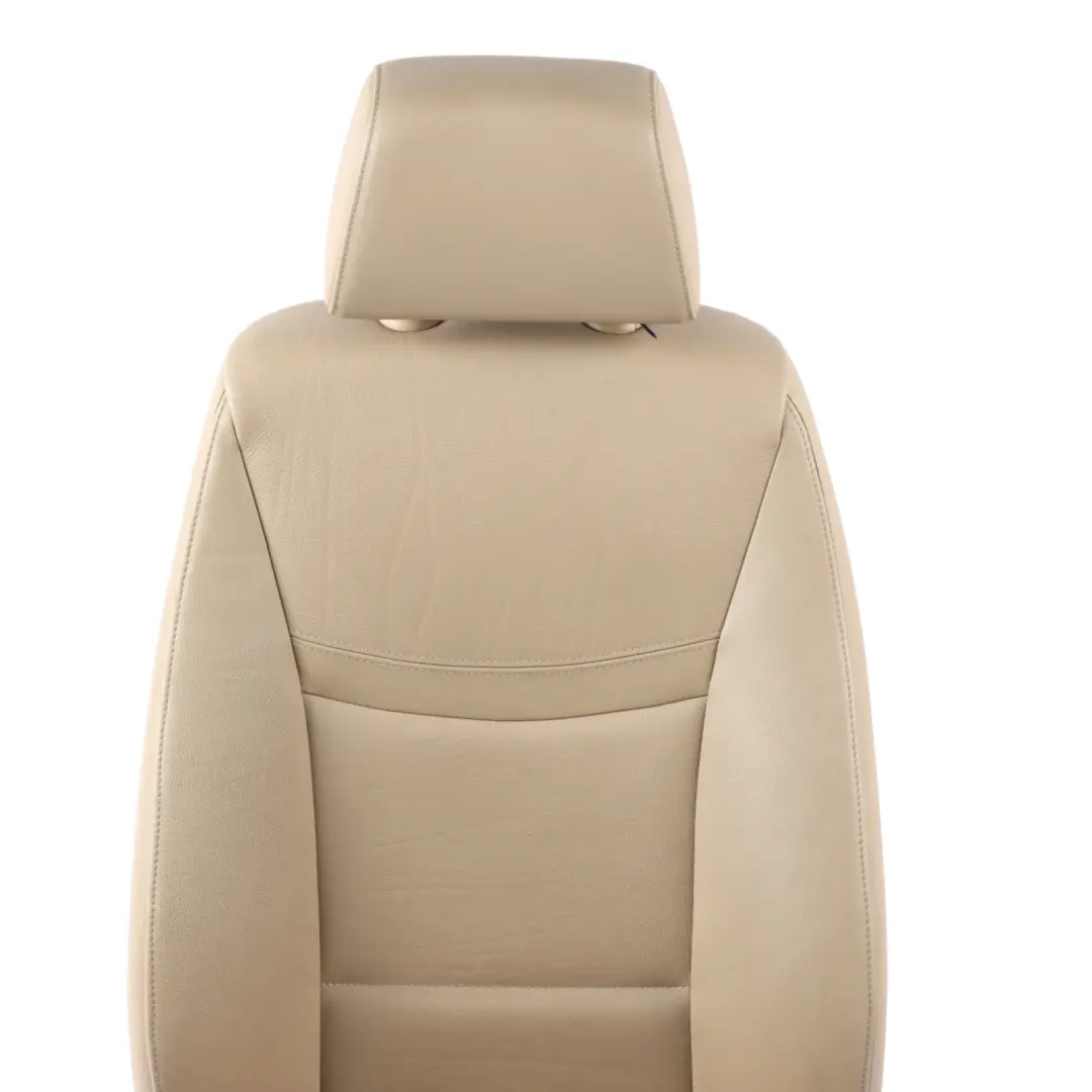 Front Seat BMW E90 E91 LCI Left N/S Interior Leather Dakota Beige to with Part number 7246803 Front Seat BMW E90 E91 LCI Left N/S Interior Leather Dakota Beige - SKU 7246803-2 - Part number 7246803