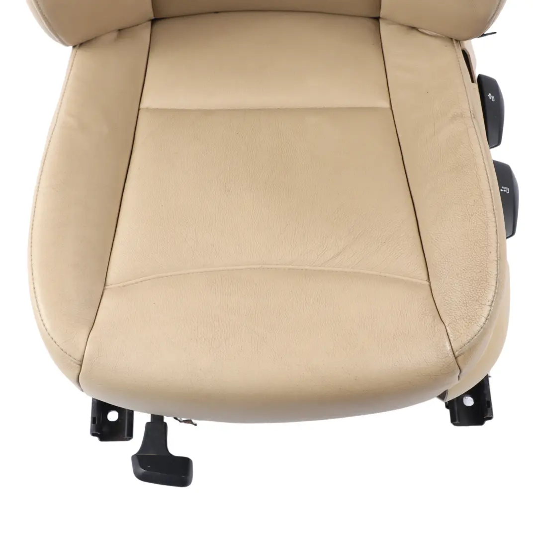 Front Seat BMW E90 E91 LCI Left N/S Interior Leather Dakota Beige to with Part number 7246803 Front Seat BMW E90 E91 LCI Left N/S Interior Leather Dakota Beige - SKU 7246803-2 - Part number 7246803