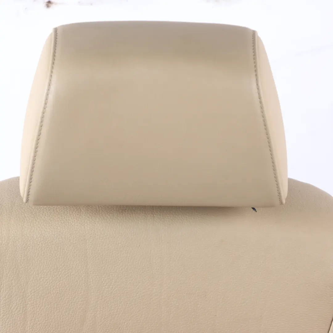 Front Seat BMW E90 E91 LCI Left N/S Interior Leather Dakota Beige to with Part number 7246803 Front Seat BMW E90 E91 LCI Left N/S Interior Leather Dakota Beige - SKU 7246803-2 - Part number 7246803