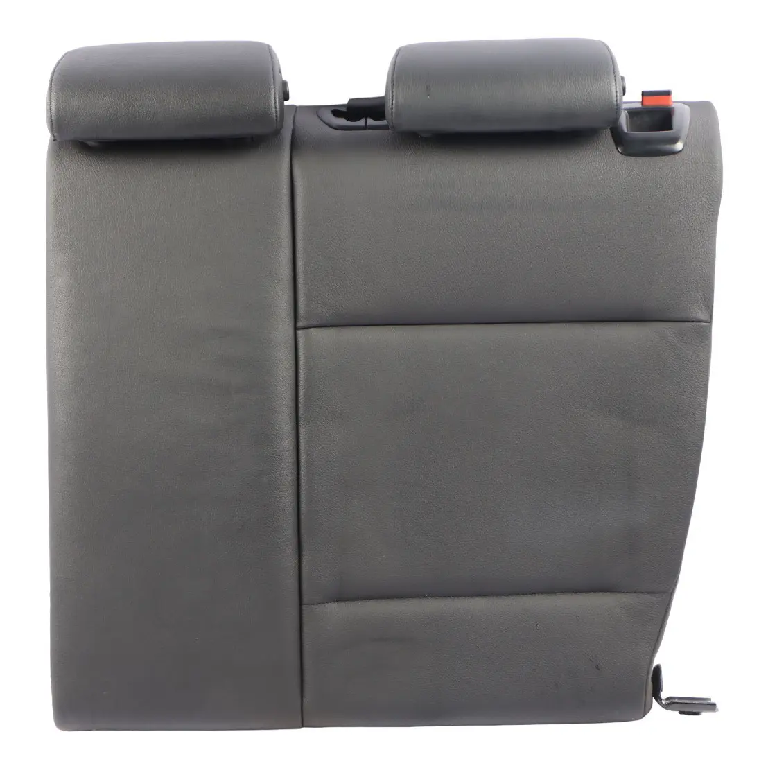 BMW 1 E81 E87 LCI Rear Left Seat N/S Backrest Cover Black Leather