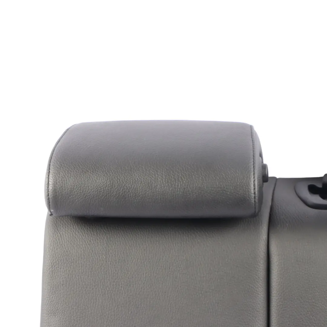 BMW E81 E87 LCI Siège arrière gauche Housse de dossier Cuir noir - SKU 7247145 - Numéro de pièce 7247145