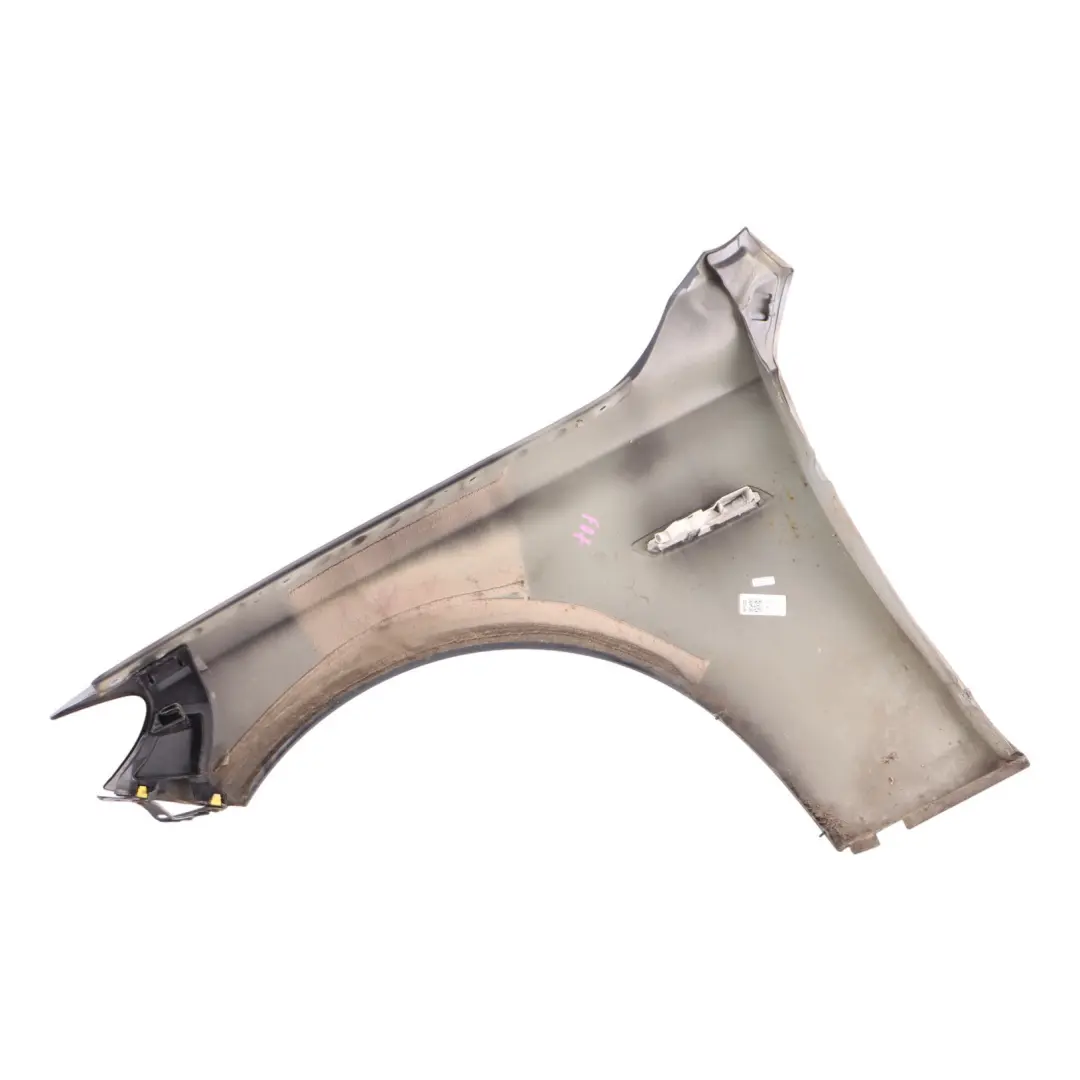 Front Right O/S Fender Side Wing Panel Sophistograu Brilliant - B90 to BMW F07 GT with Part number 7248434 BMW F07 GT Front Right O/S Fender Side Wing Panel Sophistograu Brilliant - B90 - SKU 7248434-SBR - Part number 7248434