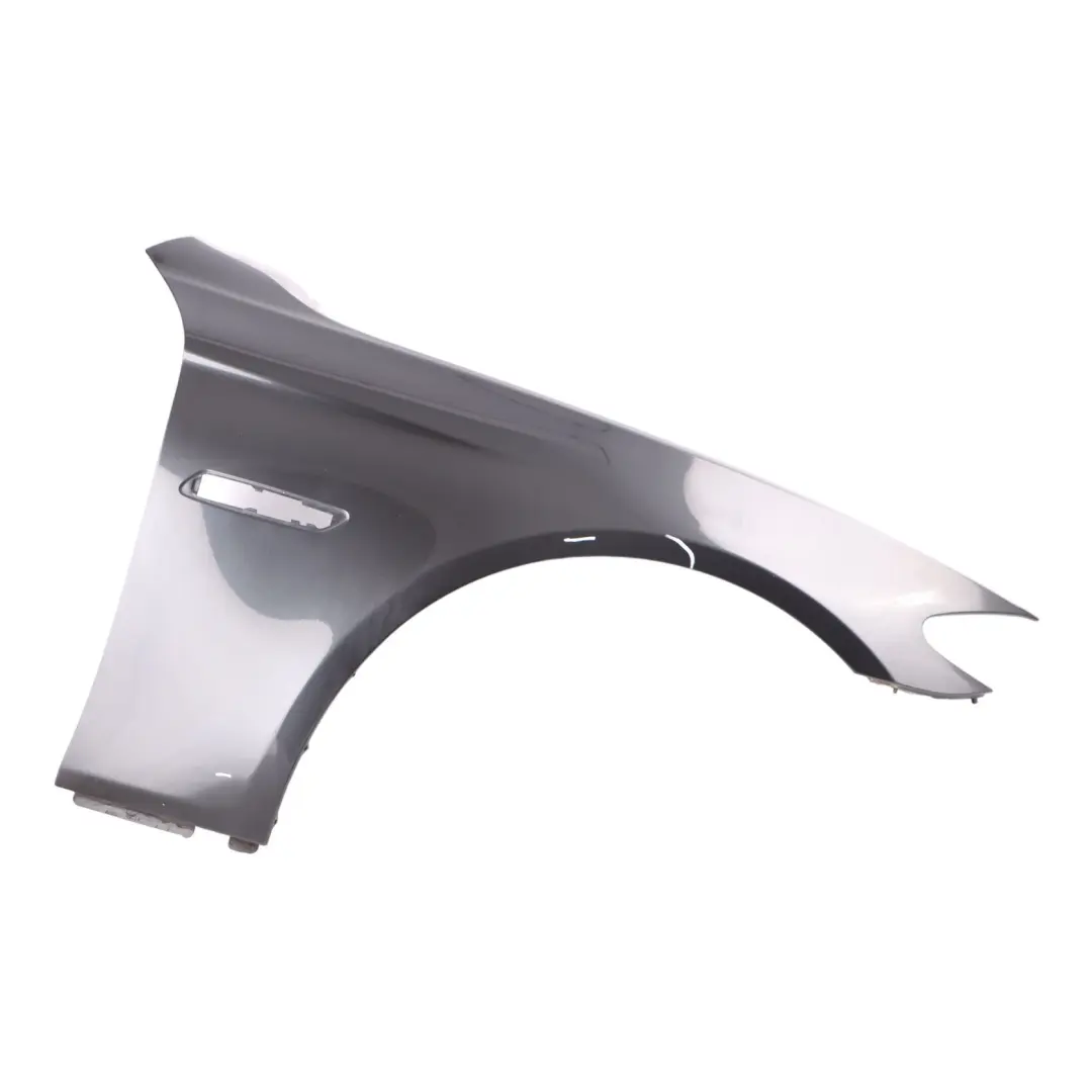 Front Right Wing Fender Side Panel O/S Sophistograu Brillanteffekt - B90 to BMW F10 with Part number 7248660 BMW F10 Front Right Wing Fender Side Panel O/S Sophistograu Brillanteffekt - B90 - SKU 7248660-SBR - Part number 7248660