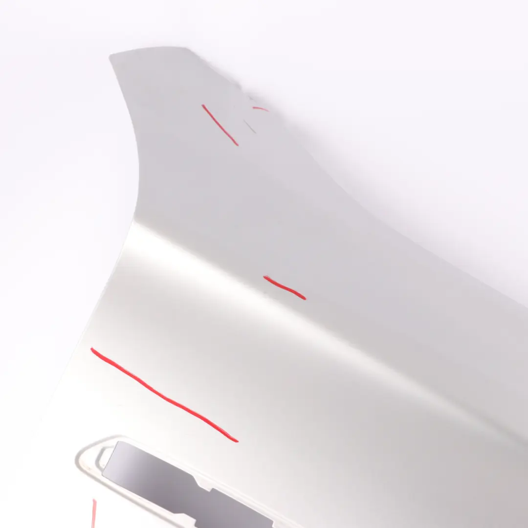 BMW F10 Wing Fender Front Right O/S Side Panel Titansilber Titan Silver - 354 - SKU 7248660-TS - Part number 7248660