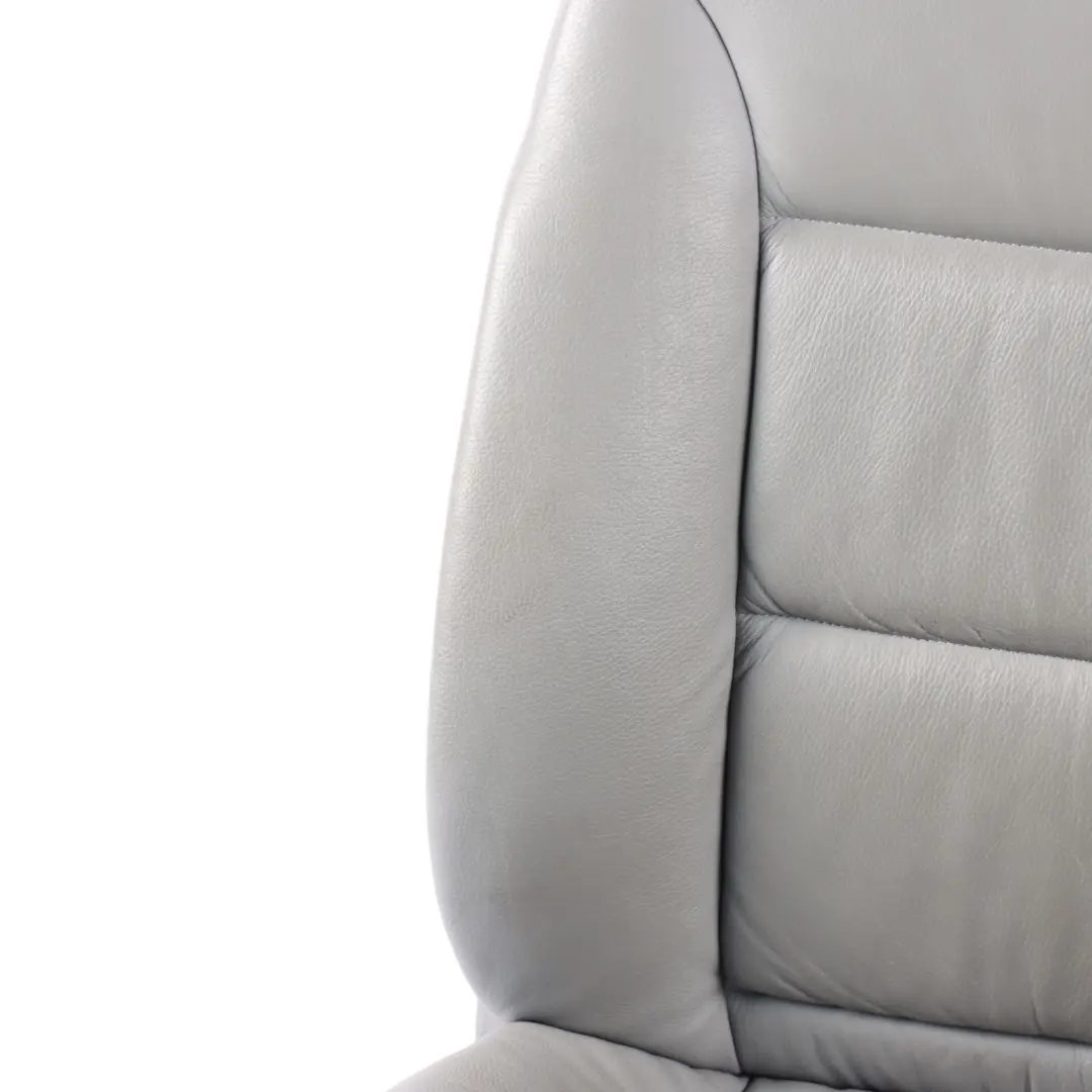 BMW E60 E61 Fotel Prawy Przód Skóra Szara Dakota - SKU 7249322-2 - Numer Części 7249322