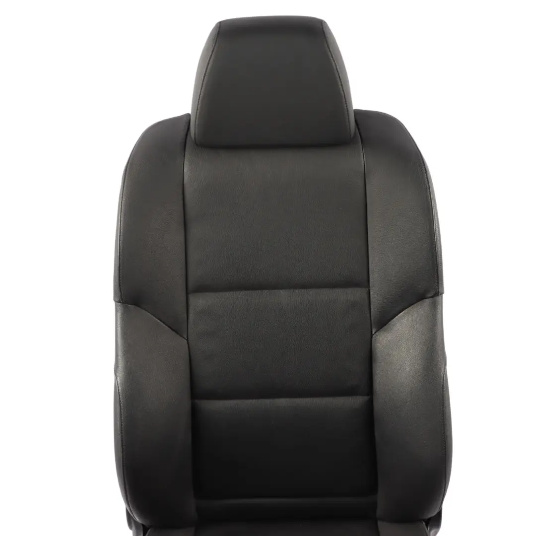BMW E60 E61 M Sport Vorne Rechts Sitz Leder Dakota Schwarz - SKU 7249382-7 - Teilenummer 7249382