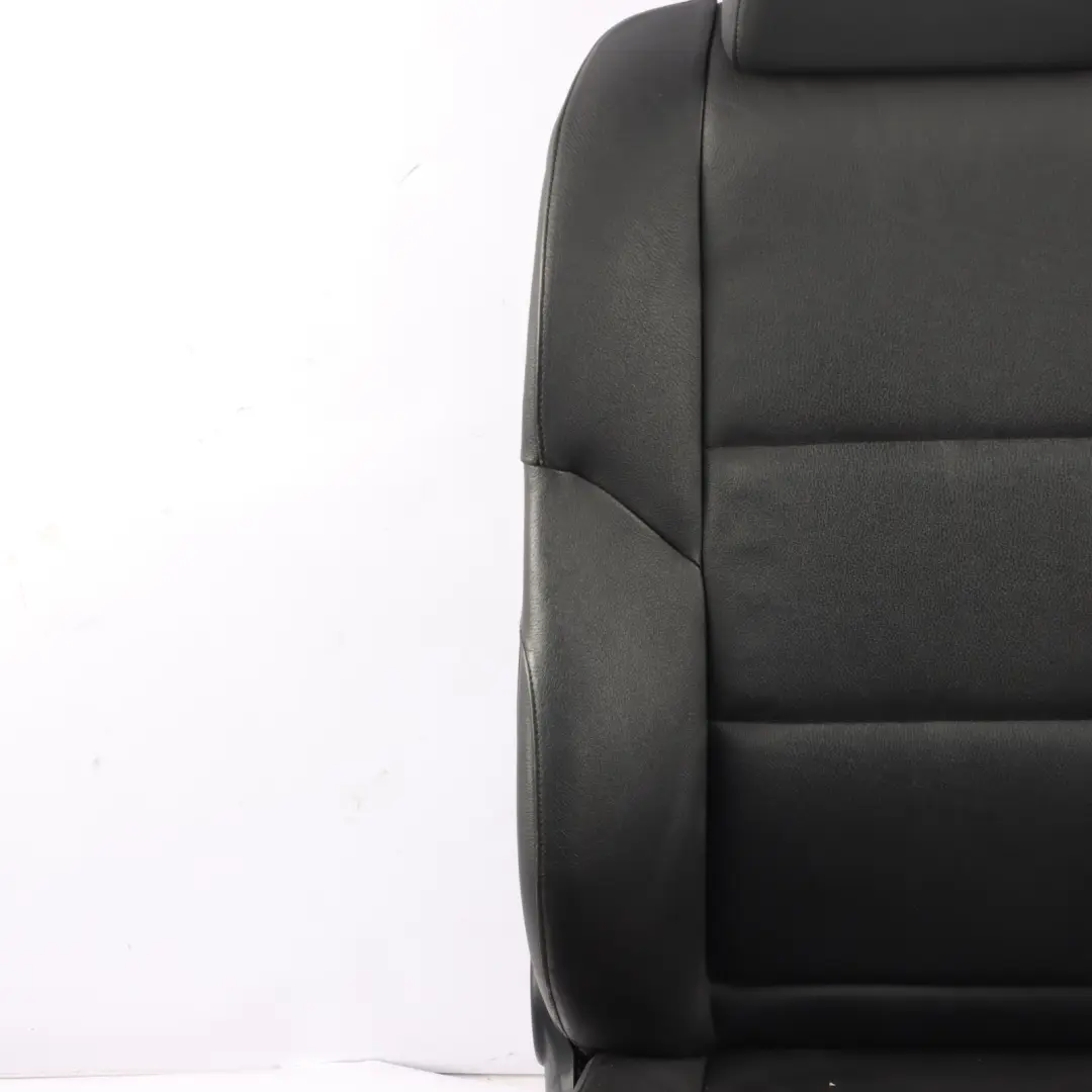 BMW E60 E61 M Sport Vorne Rechts Sitz Leder Dakota Schwarz - SKU 7249382-7 - Teilenummer 7249382