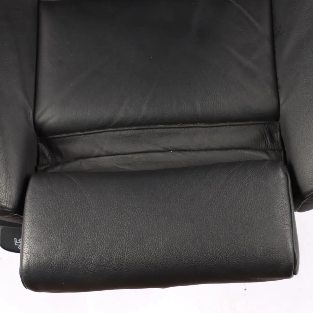 BMW E60 E61 M Sport Vorne Rechts Sitz Leder Dakota Schwarz - SKU 7249382-7 - Teilenummer 7249382