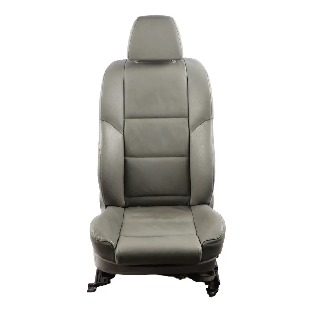 BMW 5 Series E60 E61 Heated M Sport Front Right O/S Seat Grey Leather Memory - SKU 7249383-3 - Part number 7249383