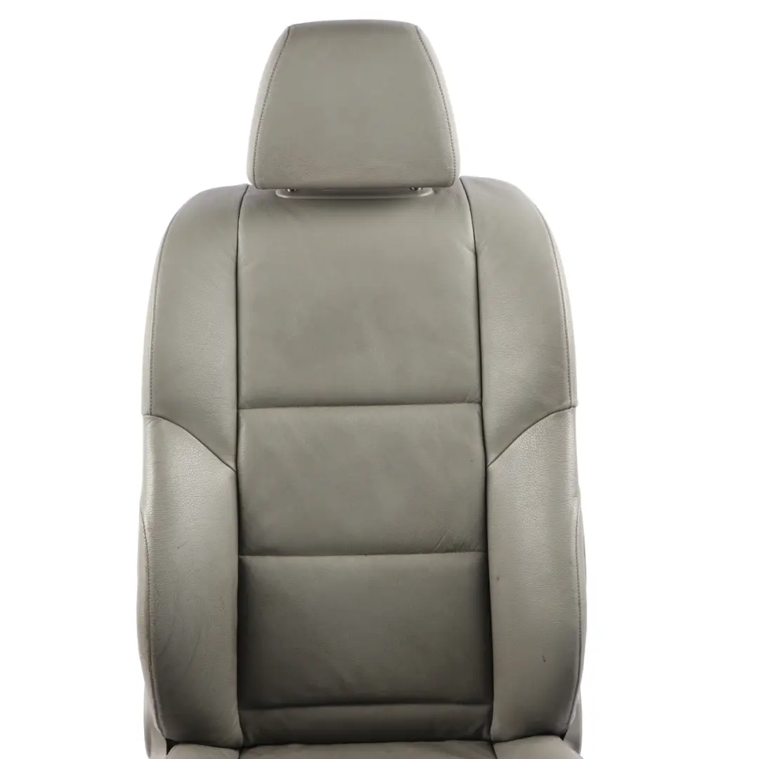BMW 5 Series E60 E61 Heated M Sport Front Right O/S Seat Grey Leather Memory - SKU 7249383-3 - Part number 7249383
