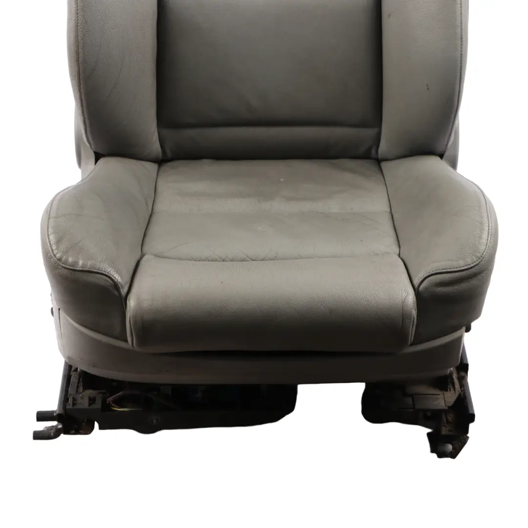 Heated M Sport Front Right O/S Seat Grey Leather Memory to BMW 5 Series E60 E61 with Part number 7249383 BMW 5 Series E60 E61 Heated M Sport Front Right O/S Seat Grey Leather Memory - SKU 7249383-3 - Part number 7249383