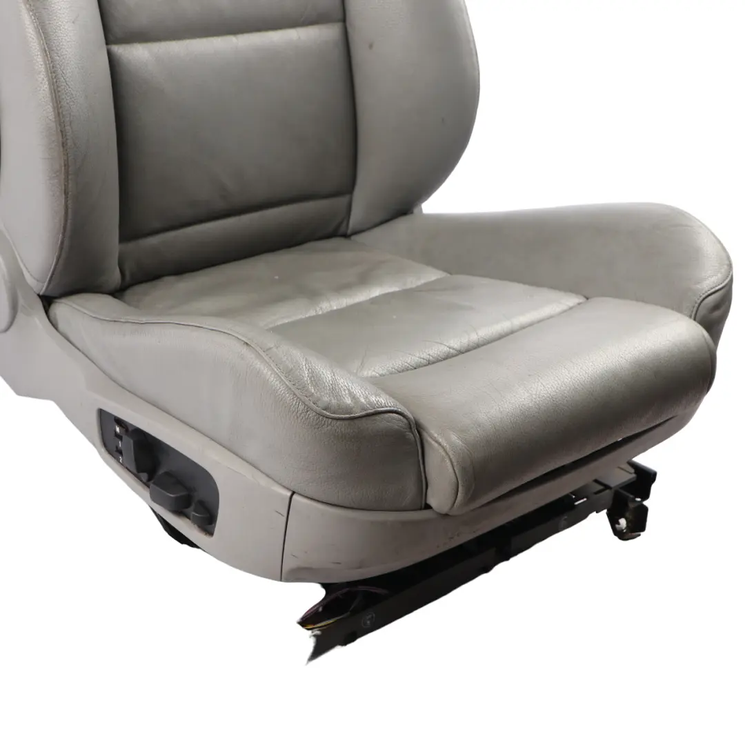 Heated M Sport Front Right O/S Seat Grey Leather Memory to BMW 5 Series E60 E61 with Part number 7249383 BMW 5 Series E60 E61 Heated M Sport Front Right O/S Seat Grey Leather Memory - SKU 7249383-3 - Part number 7249383