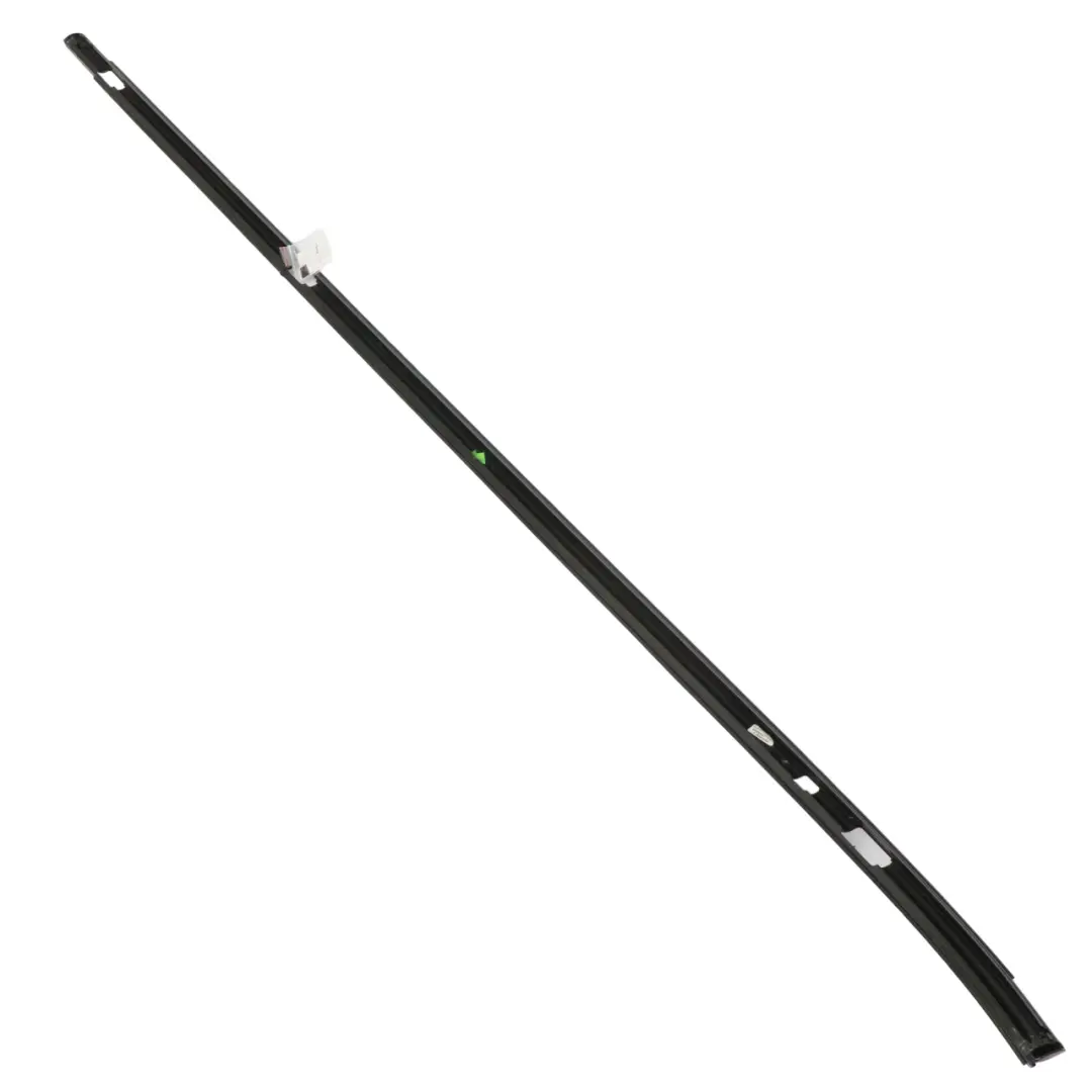 BMW X5 E70 SUV Roof Moulding Top Rail Trim Cover Strip Left N/S Black - SKU 7250391 - Part number 7250391