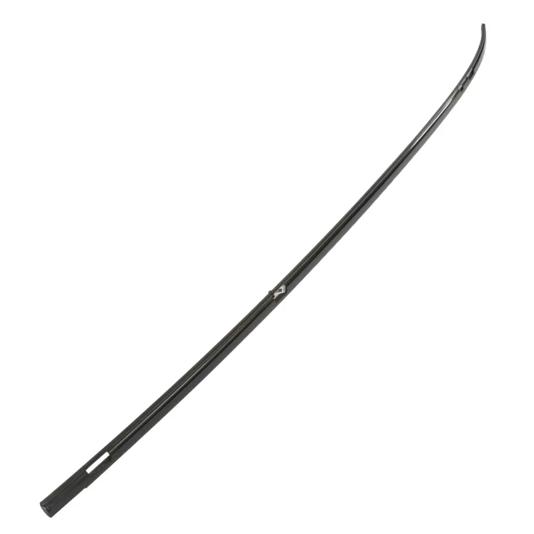 BMW X5 E70 SUV Roof Moulding Top Rail Trim Cover Strip Left N/S Black - SKU 7250391 - Part number 7250391