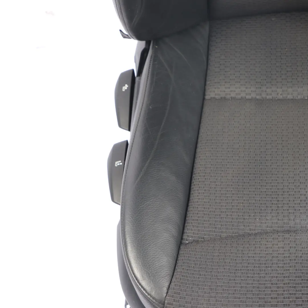 BMW 3 E90 E91 LCI Fabric Front Right Seat O/S Cloth / Leather Impuls / Anthrazit - SKU 7251874 - Part number 7251874