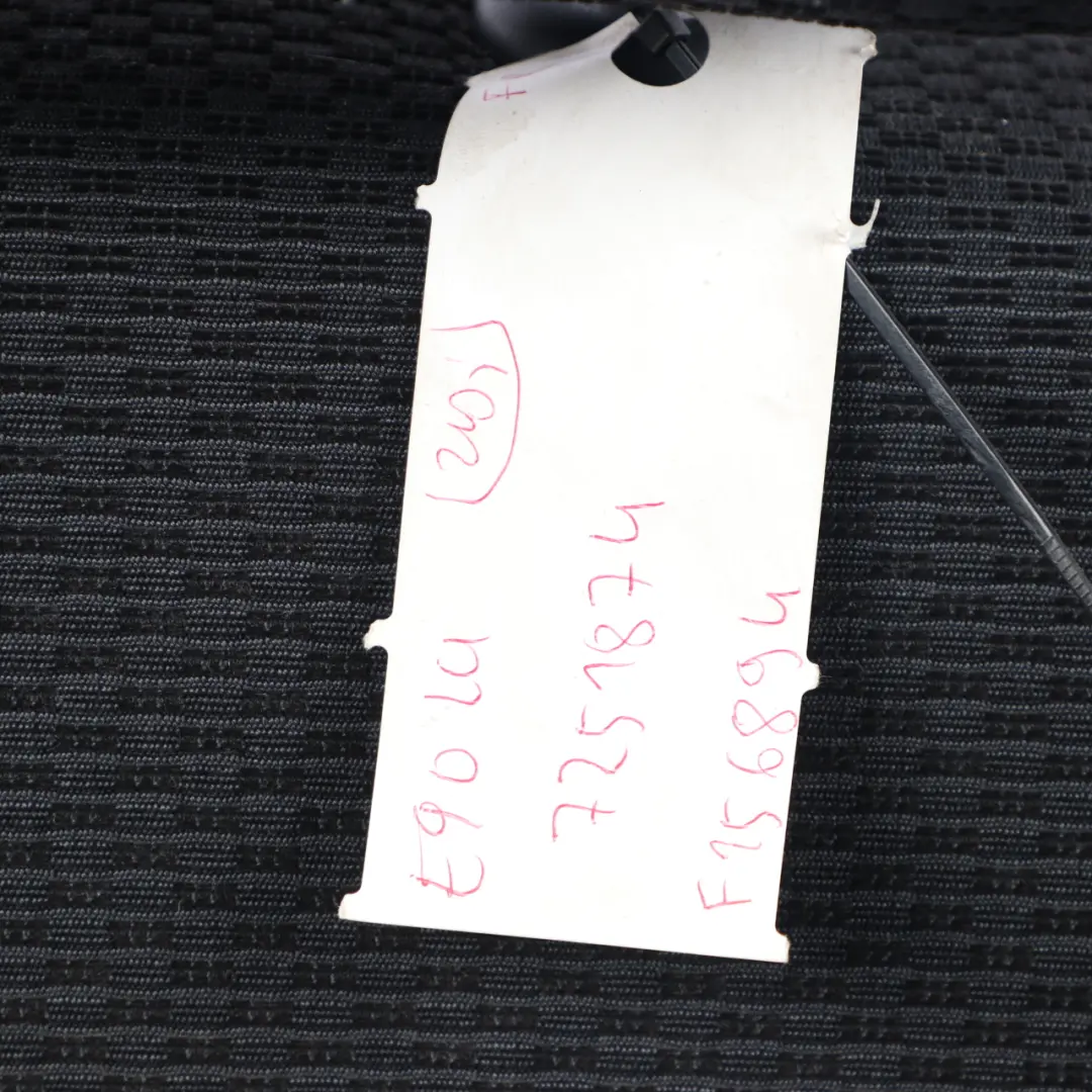 Fabric Front Right Seat O/S Cloth / Leather Impuls / Anthrazit to BMW 3 E90 E91 LCI with Part number 7251874 BMW 3 E90 E91 LCI Fabric Front Right Seat O/S Cloth / Leather Impuls / Anthrazit - SKU 7251874 - Part number 7251874