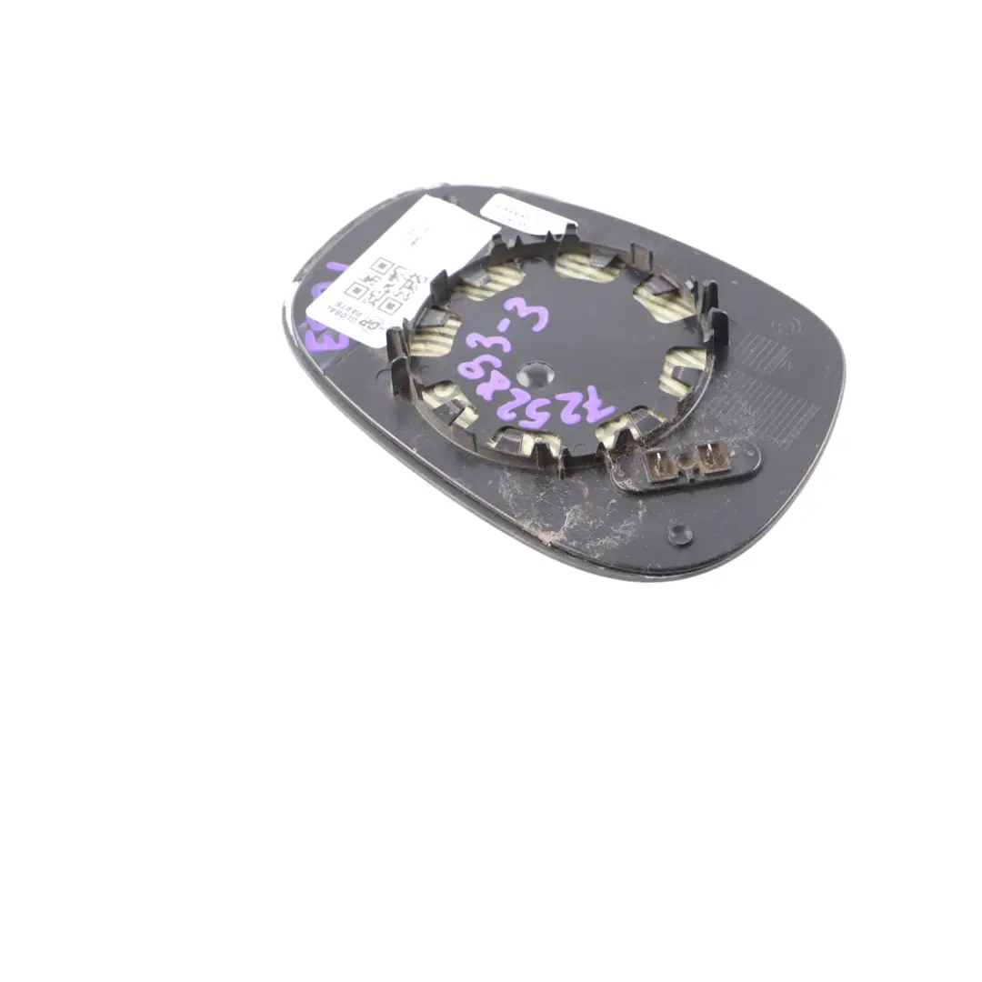 Left N/S Wing Mirror Glass Wide Angle to BMW E81 E87 E90 E91 E92 LCI 2 with Part number 7252893 BMW E81 E87 E90 E91 E92 LCI 2 Left N/S Wing Mirror Glass Wide Angle - SKU 7252893-3 - Part number 7252893