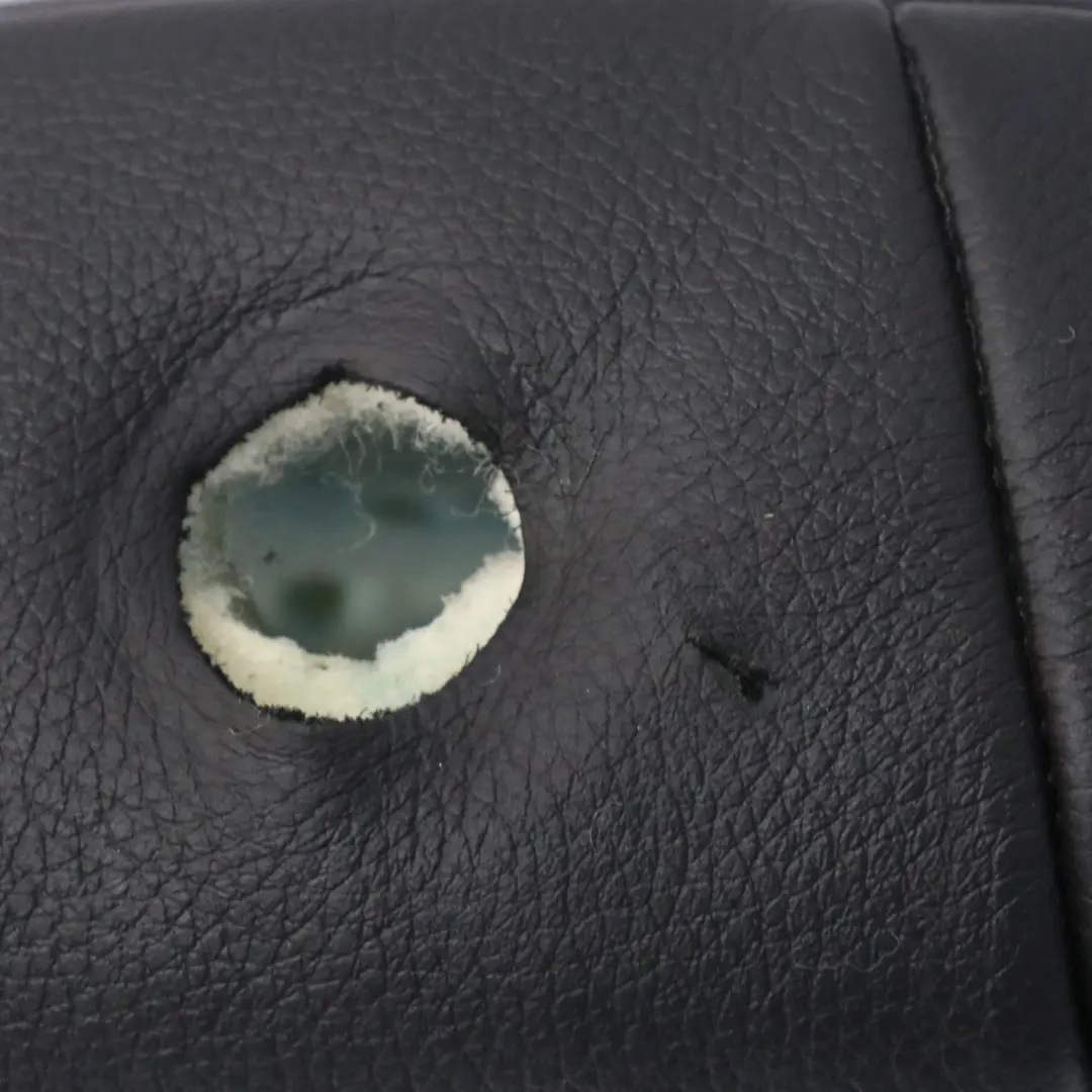 BMW E92 Poszewka Oparcia Przedniego Prawego Pokrowiec Czarna Skóra Dakota - SKU 7253094-4 - Numer Części 7253094