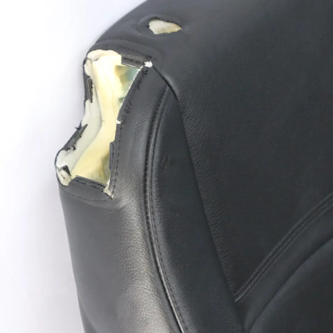 Backrest Cushion Front Right O/S Cover Black Leather Dakota to BMW E92 Seat with Part number 7253094 BMW E92 Seat Backrest Cushion Front Right O/S Cover Black Leather Dakota - SKU 7253094-4 - Part number 7253094
