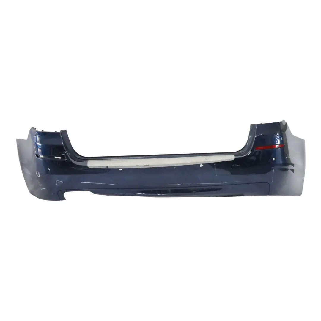 BMW F11 Touring Rear Bumper Panel PDC Covering Tiefseeblau Deep Sea Blue - A76 - SKU 7254917-DSB - Part number 7254917