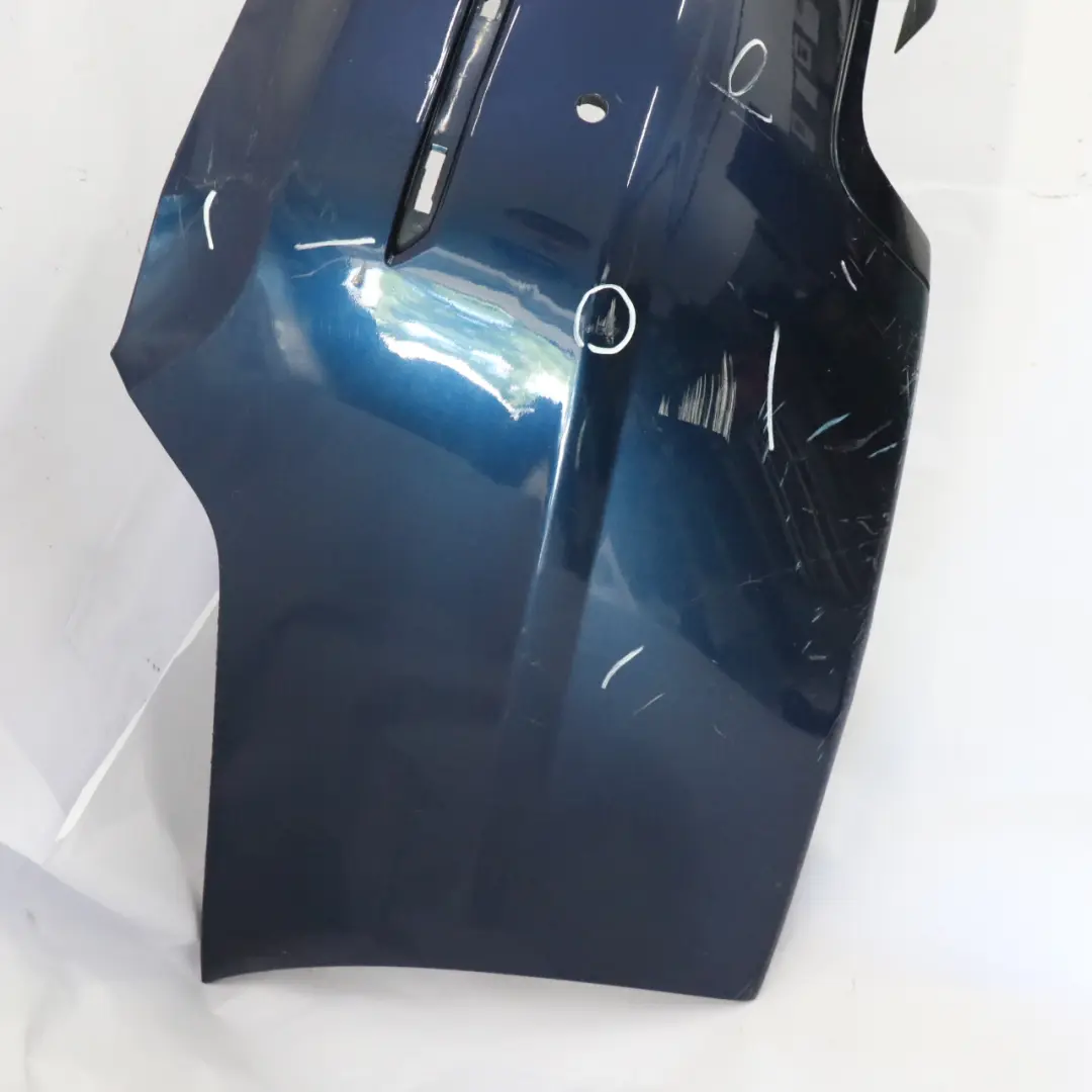 BMW F11 Touring Zderzak Tylny PDC Tiefseeblau Niebieski Metalik - A76 - SKU 7254917-DSB - Numer Części 7254917