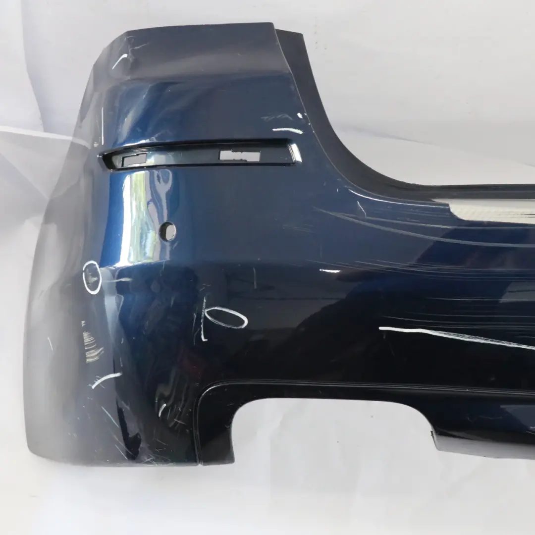 BMW F11 Touring Zderzak Tylny PDC Tiefseeblau Niebieski Metalik - A76 - SKU 7254917-DSB - Numer Części 7254917