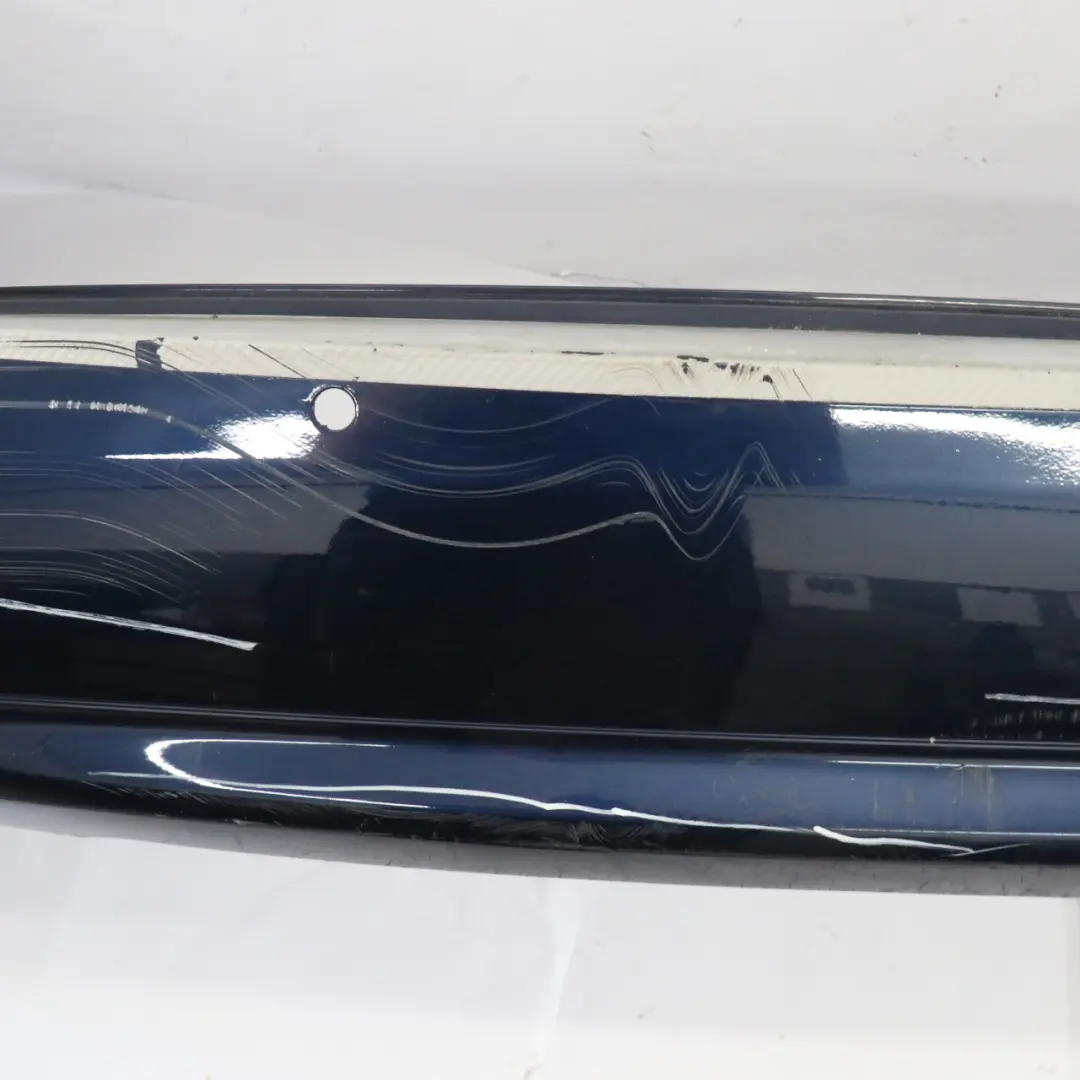 BMW F11 Touring Rear Bumper Panel PDC Covering Tiefseeblau Deep Sea Blue - A76 - SKU 7254917-DSB - Part number 7254917