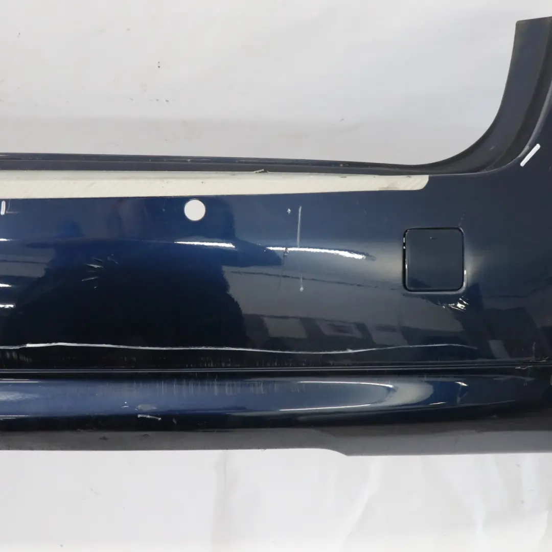 BMW F11 Touring Zderzak Tylny PDC Tiefseeblau Niebieski Metalik - A76 - SKU 7254917-DSB - Numer Części 7254917