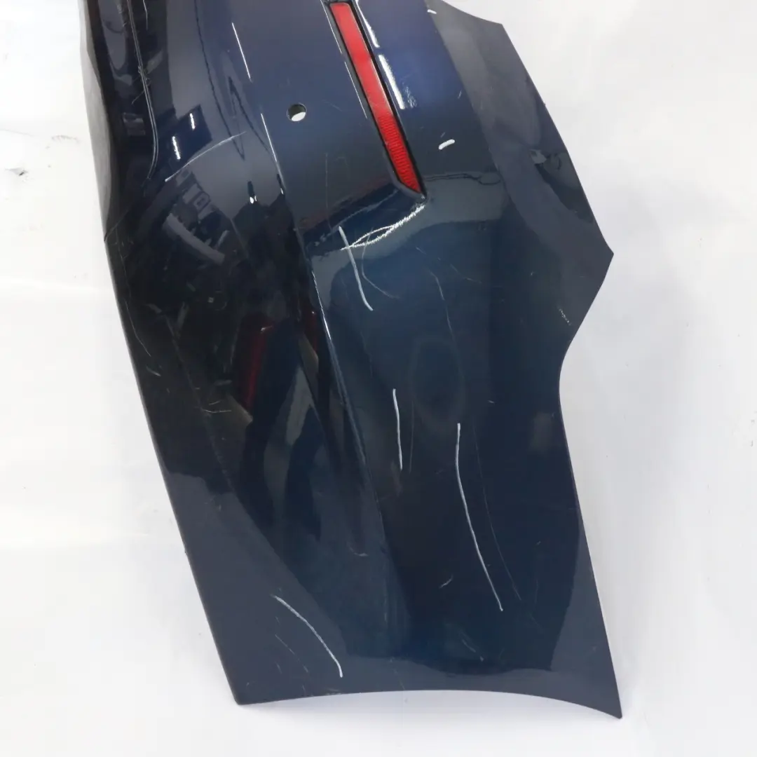 BMW F11 Touring Rear Bumper Panel PDC Covering Tiefseeblau Deep Sea Blue - A76 - SKU 7254917-DSB - Part number 7254917