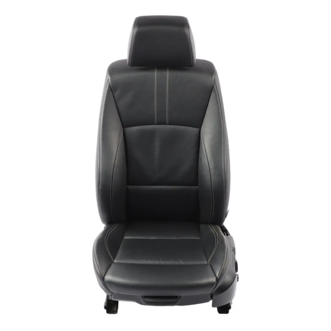 Front Seat BMW X3 F25 X4 F26 M Sport Heated Left N/S Leather Nevada Black  - SKU 7255677-2 - Part number 7255677