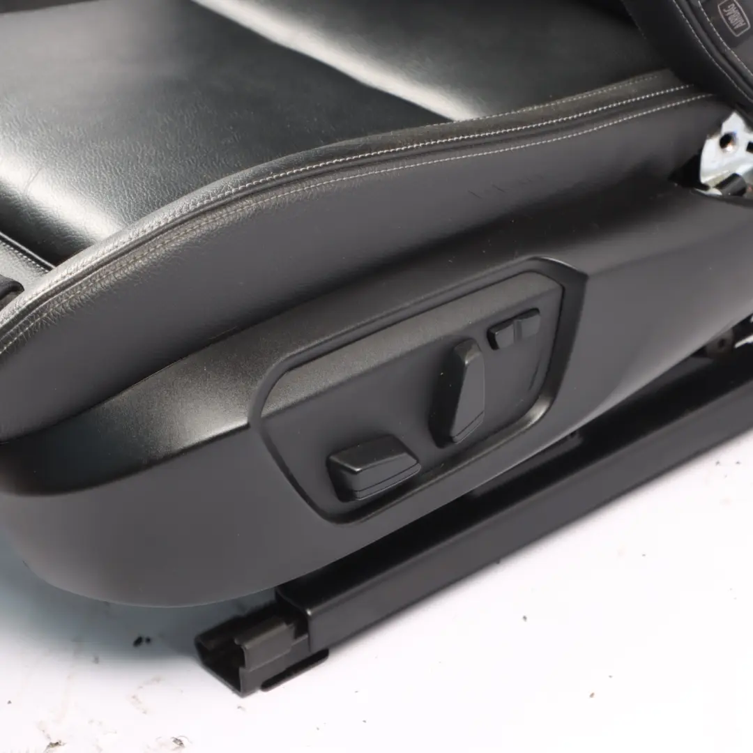 Front Seat BMW X3 F25 X4 F26 M Sport Heated Left N/S Leather Nevada Black  - SKU 7255677-2 - Part number 7255677